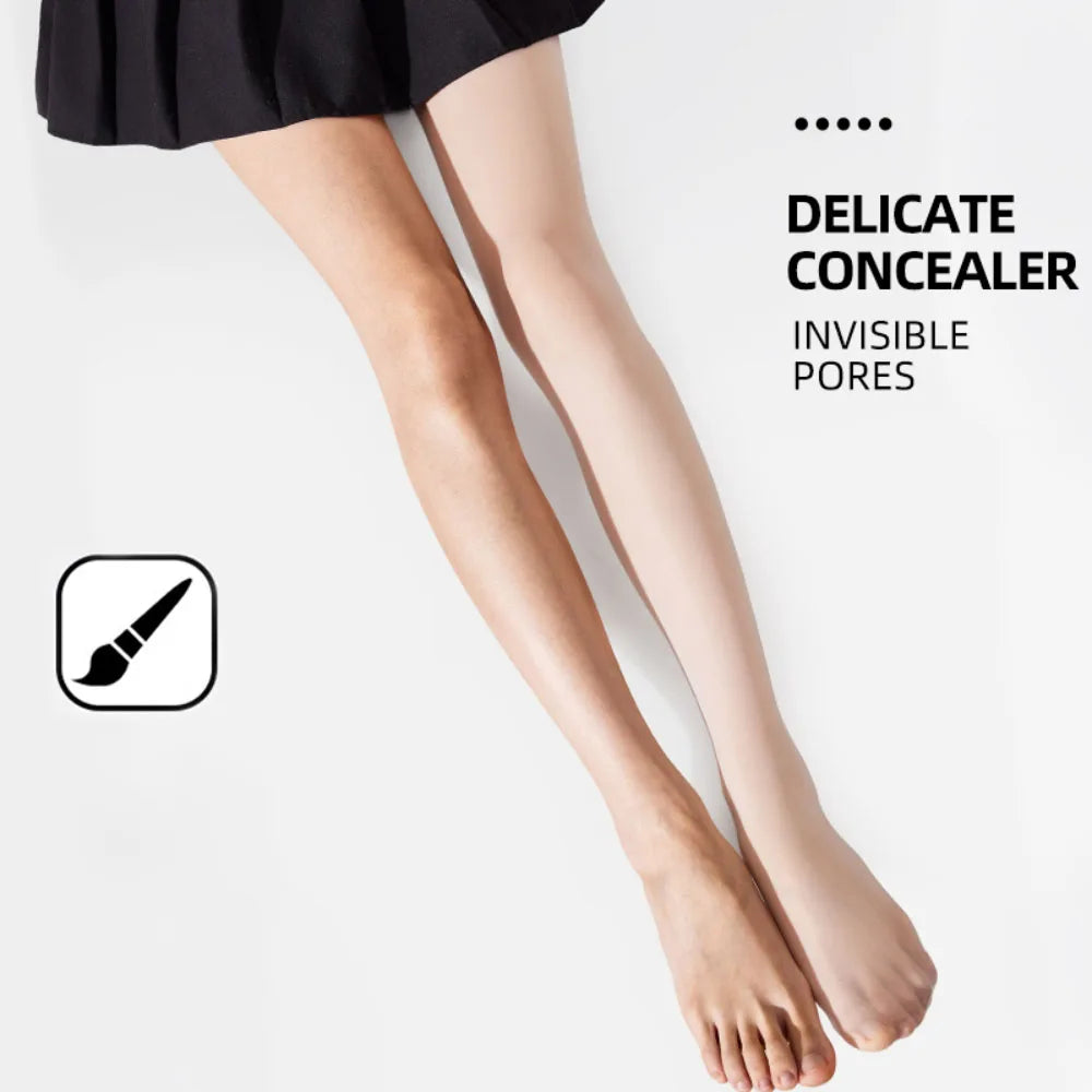 Sheer Tights with Makeup Effect, Tear-Resistant