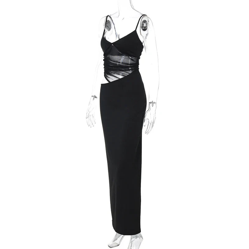 Mesh Maxi Dress - Emery