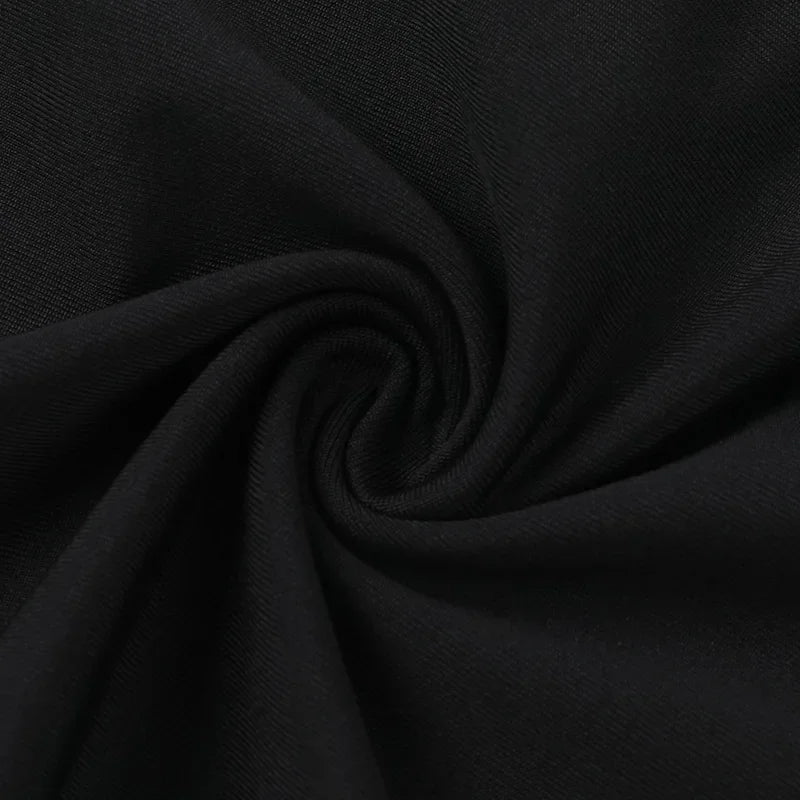 Shaping fabric jumpsuit with mesh design and off-shoulder pedal pants - Maya Lee