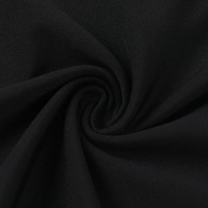 Shaping fabric jumpsuit with mesh design and off-shoulder pedal pants - Maya Lee