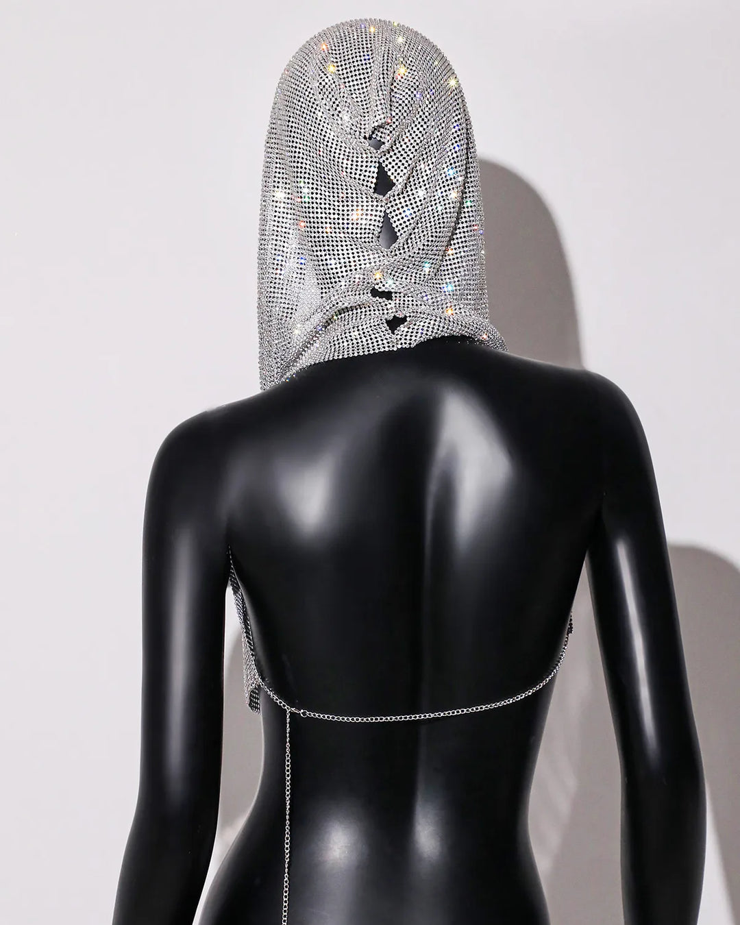 Sparkling Sequin Top with Hat and Open Back Design - Willow