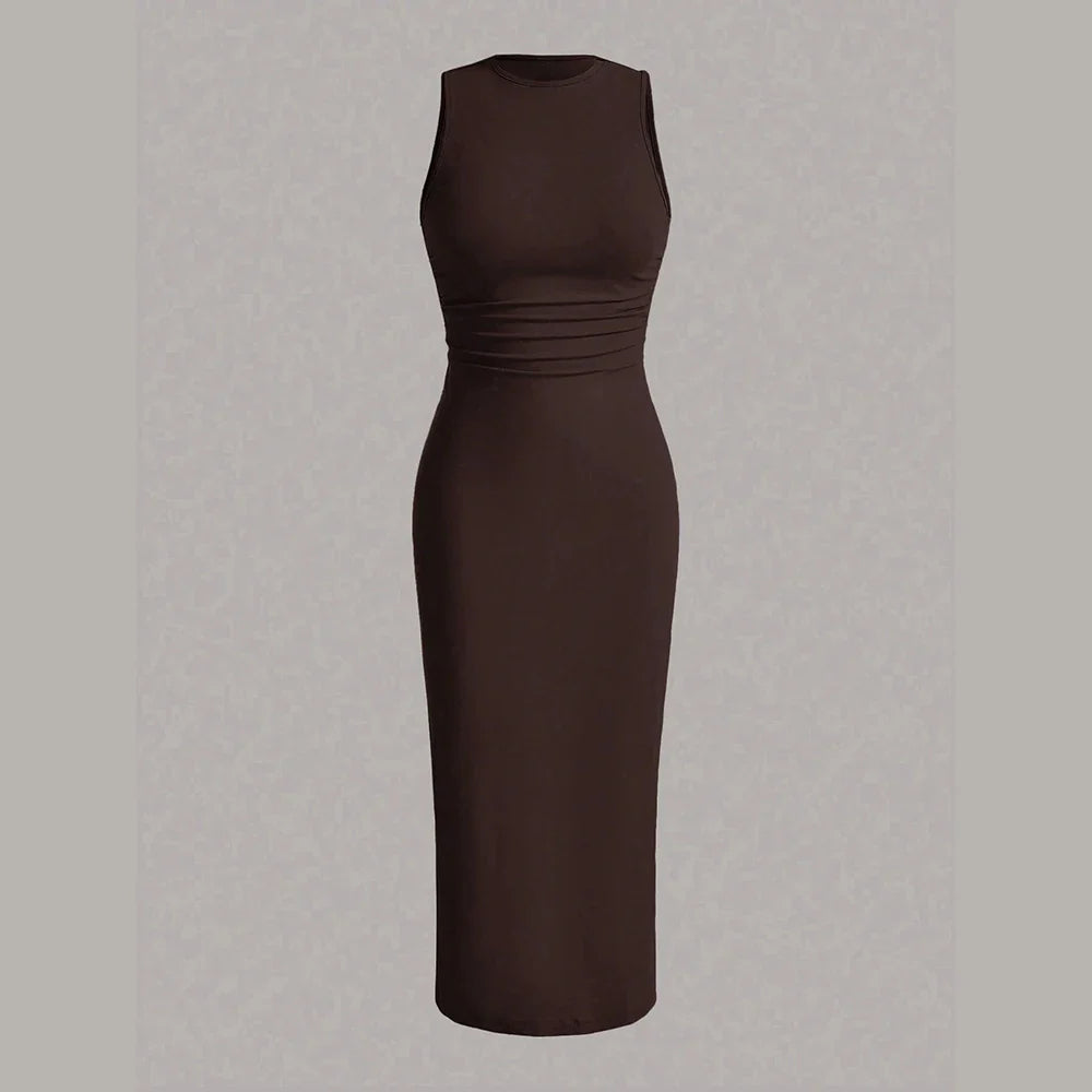 Fitted midi dress - Aleena