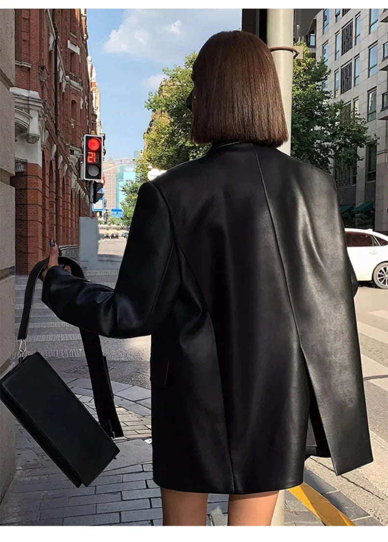Tailored Leather Jacket - Rashal