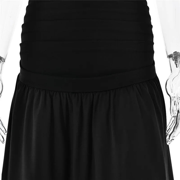 Maxi off-shoulder dress - Tehila
