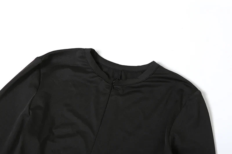 Fitted Jumpsuit with Shaping Fabric, Pedal Pushers, and Zipper Closure - Peyton