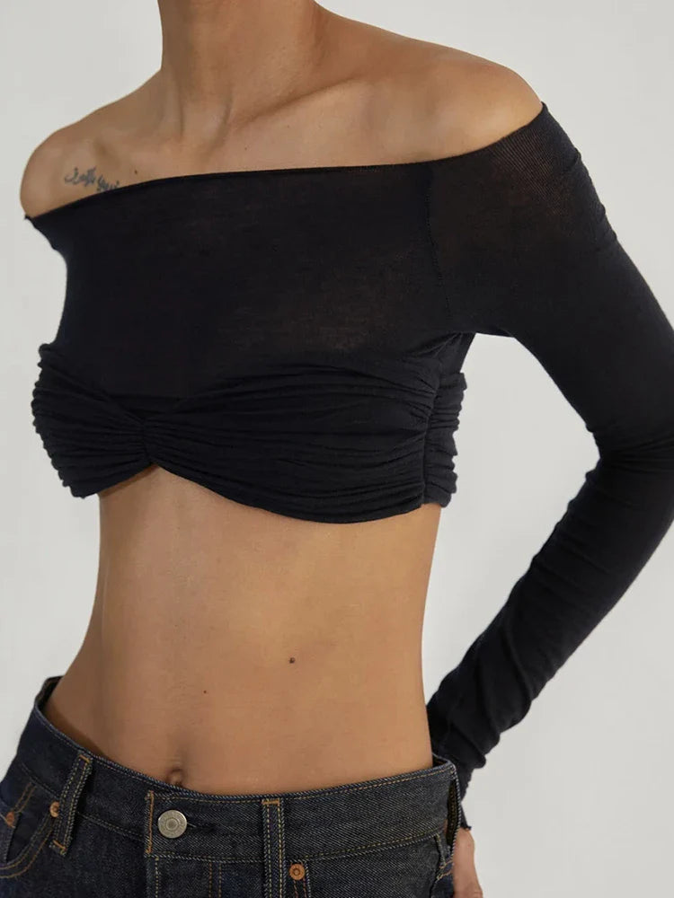 Crop Top Shirt - Amy