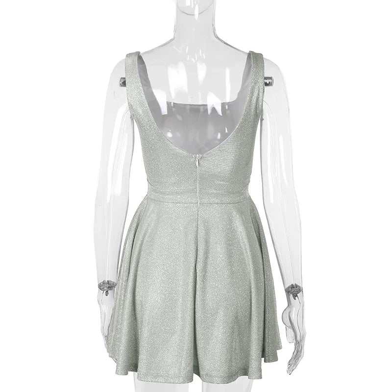 A-Line Mini Sequin Dress - Maisie