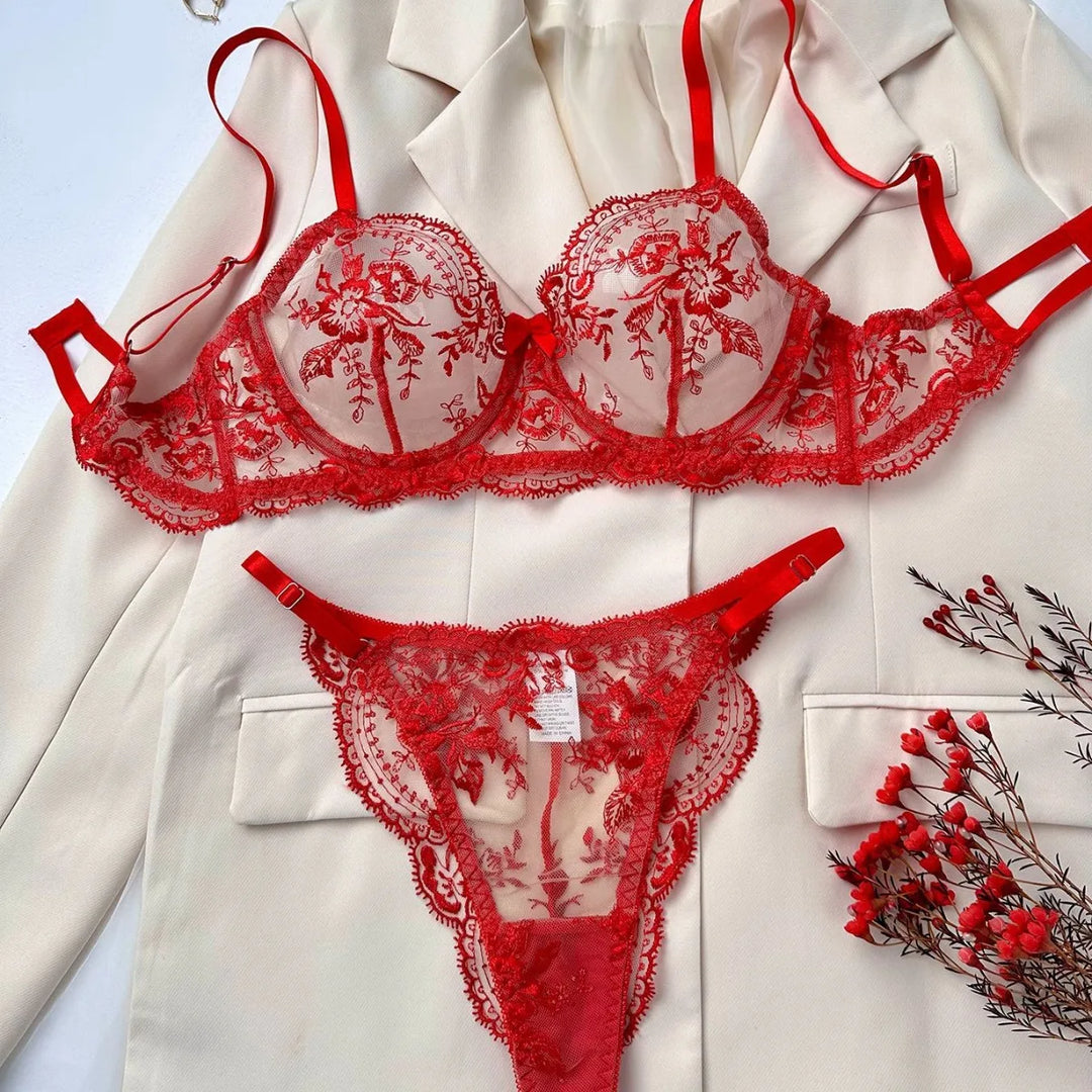 Sheer Floral Design Set - Journee