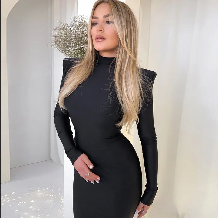 Fitted Shaping Maxi Dress - Cali