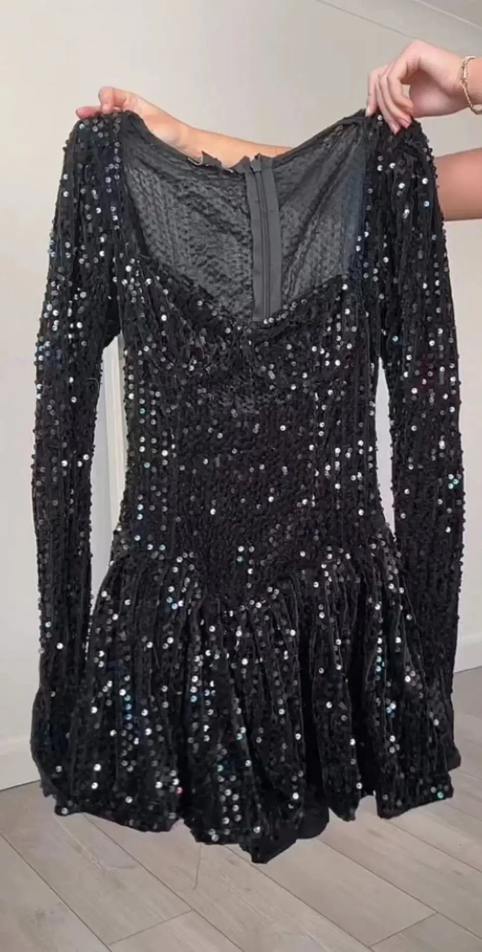 Sparkling Sequin Mini Dress - Ursula