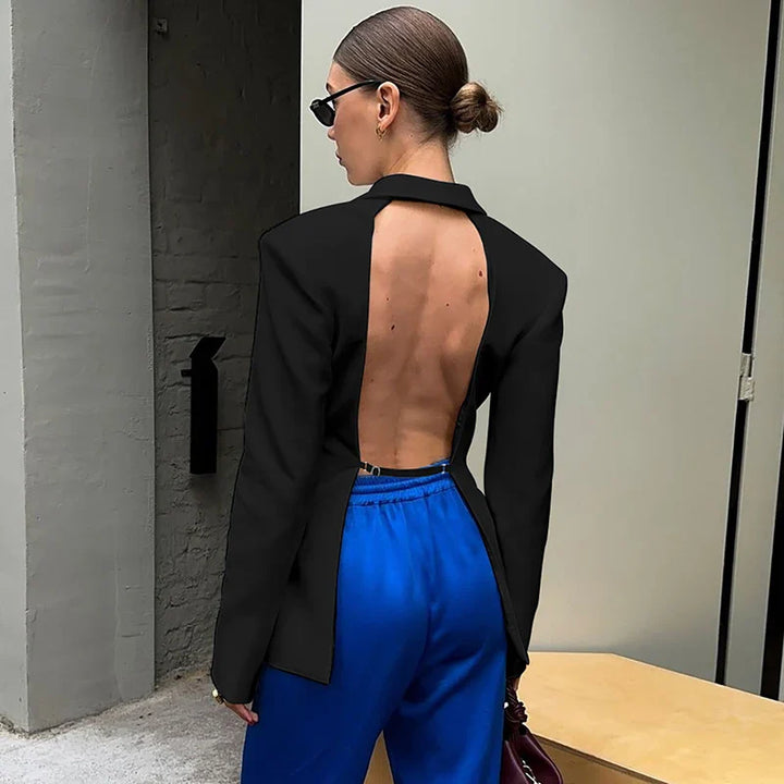Open-back blazer - Yale