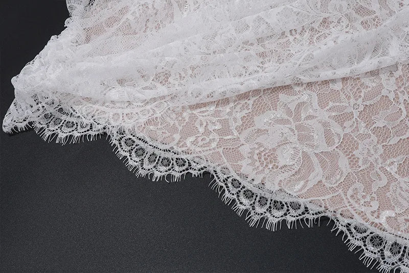 Strapless Lace Mini Dress - Orina