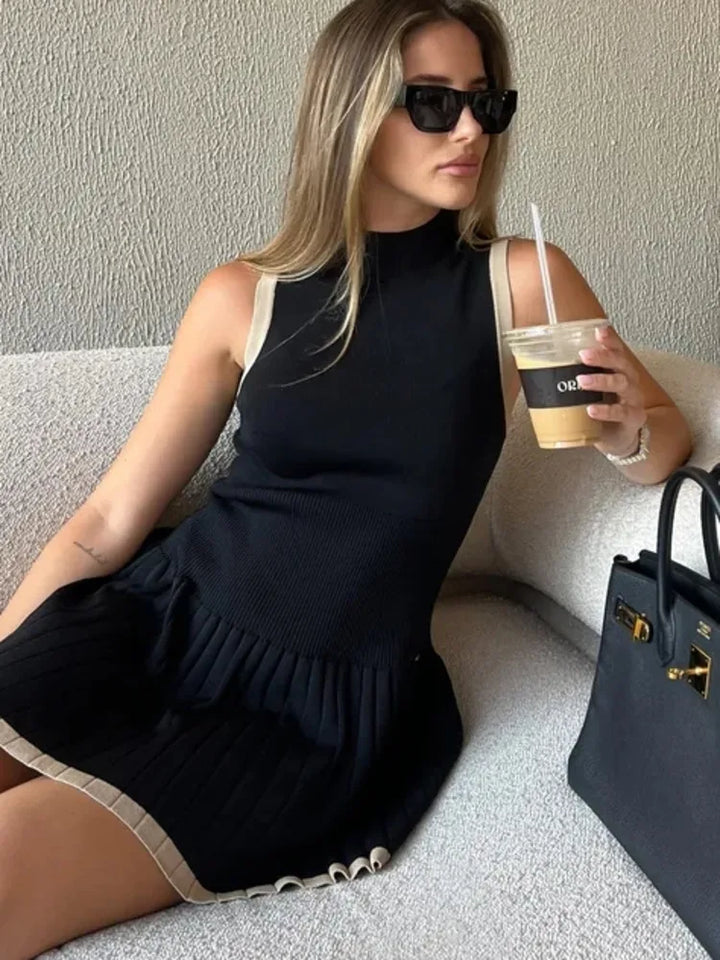 Knitted Mini Dress - Virginia