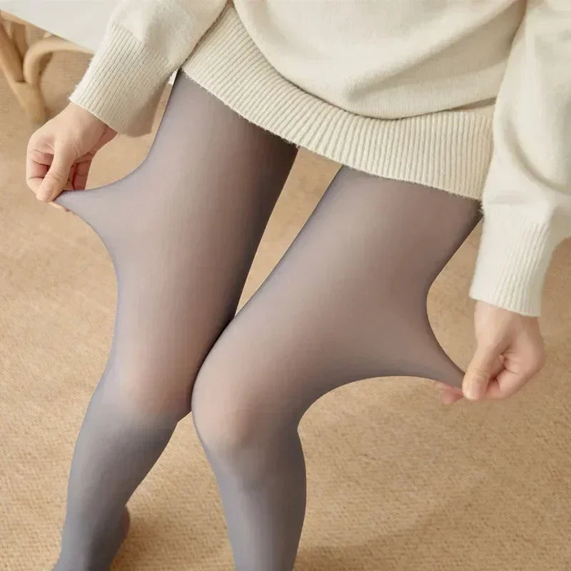 Thermal tights/leggings with or without fur in a variety of colors