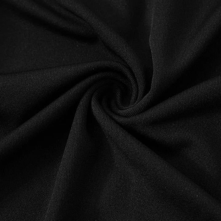 Ruffled Mini Dress with Spaghetti Strap Tie Detail - Selena