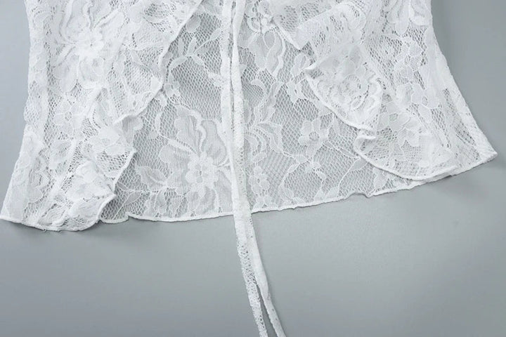 Tie lace blouse - Erin