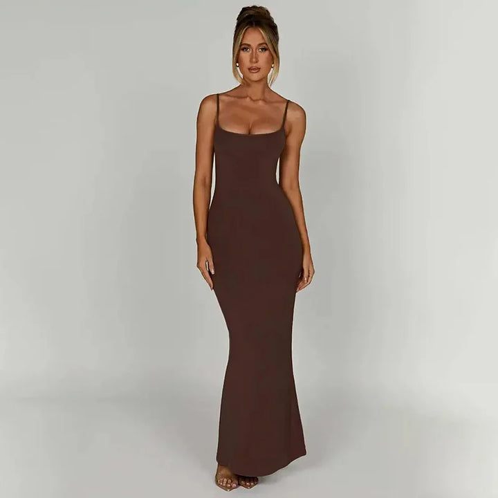 Fitted maxi dress - Anita