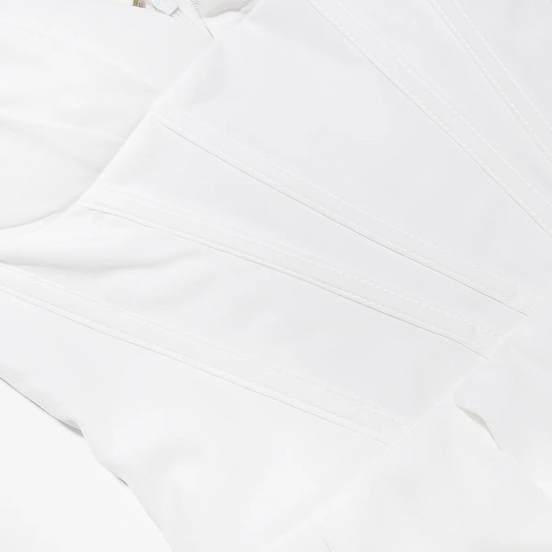 Strapless Midi Dress with Pockets - Fanny