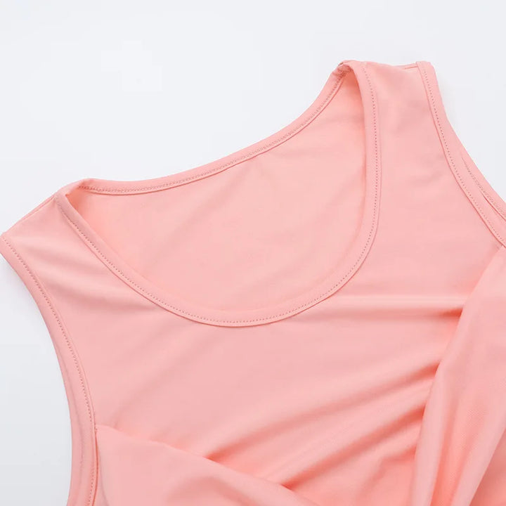 Mini Dress with Tie Detail - Camilla