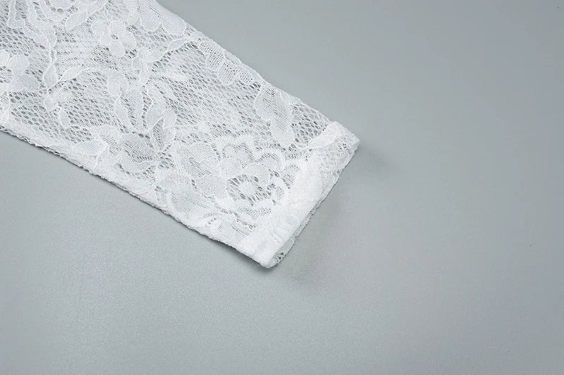 Tie lace blouse - Erin