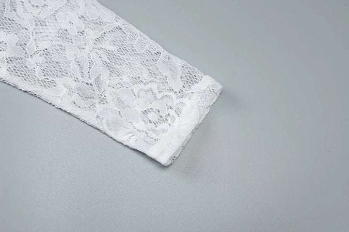 Tie lace blouse - Erin