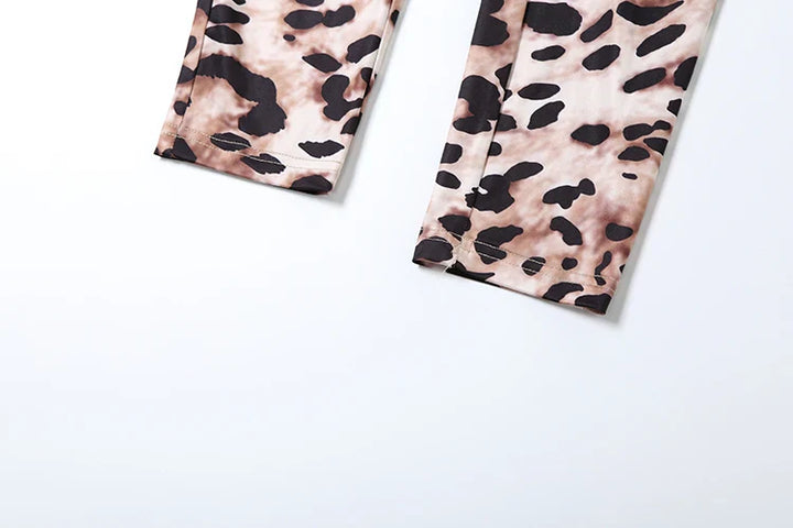 Shaping Leopard Print Jumpsuit - Cameron