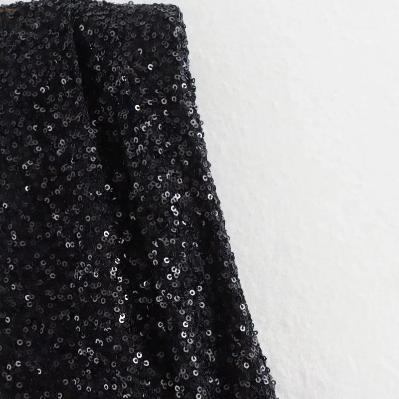 Mini Dress with Sparkling Sequins - Kaylee