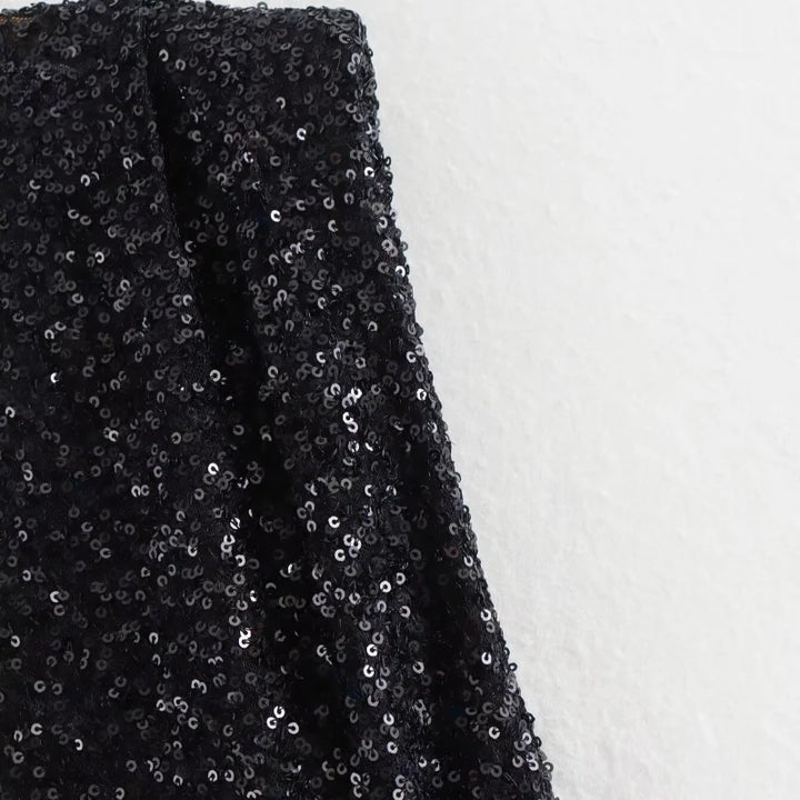 Mini Dress with Sparkling Sequins - Kaylee