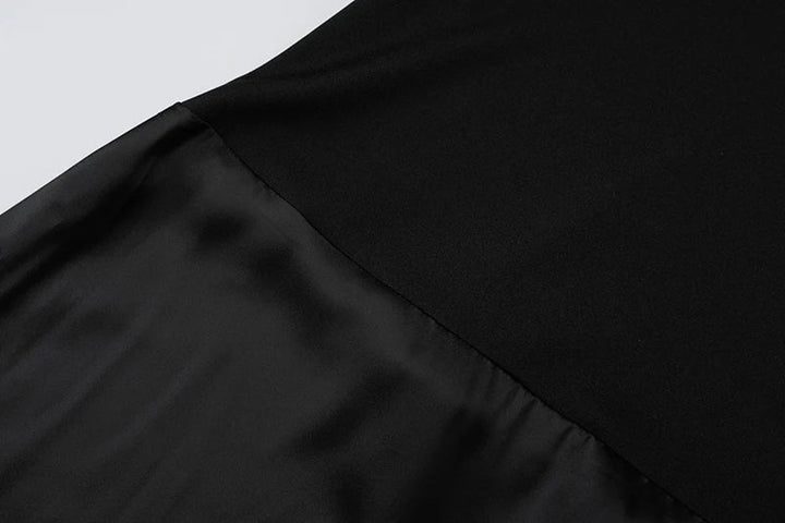 Strapless Satin Maxi Dress - Marina