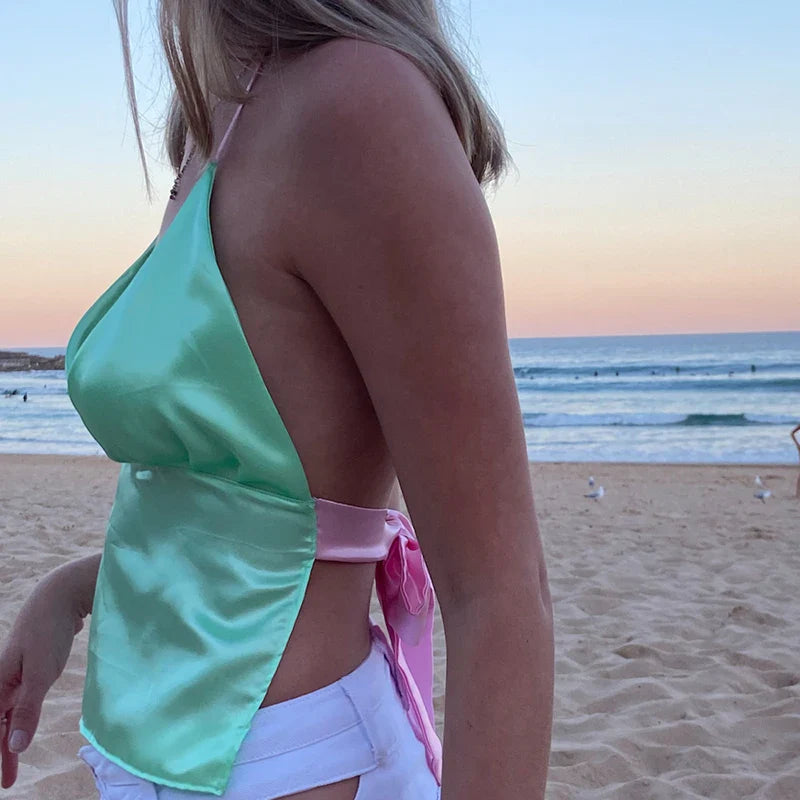 Satin Top - Liel