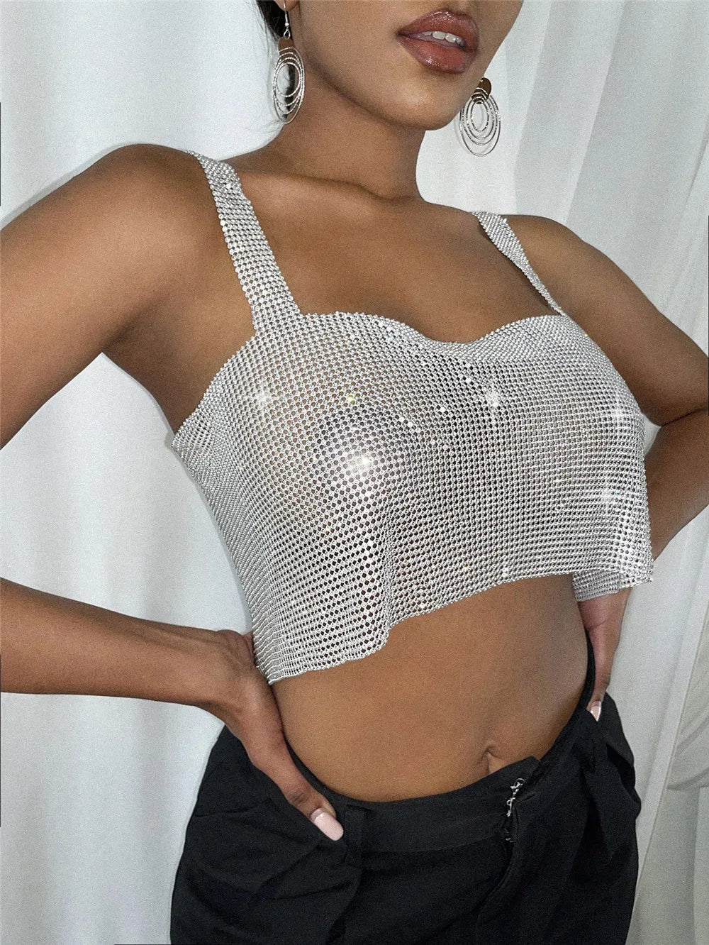 Sparkling Sequin Top - Giselle