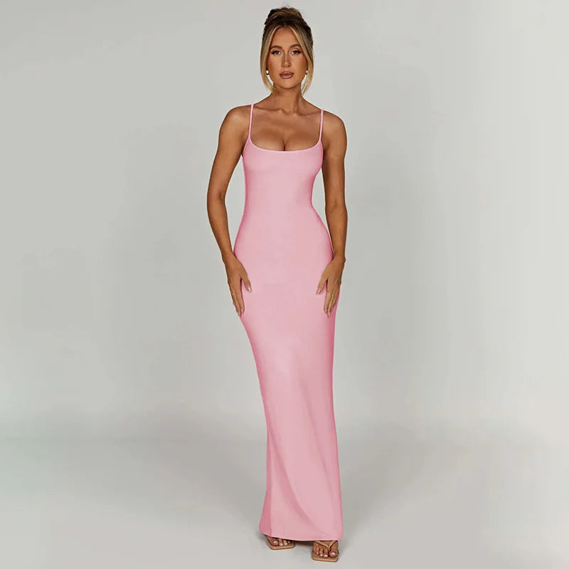 Fitted maxi dress - Anita