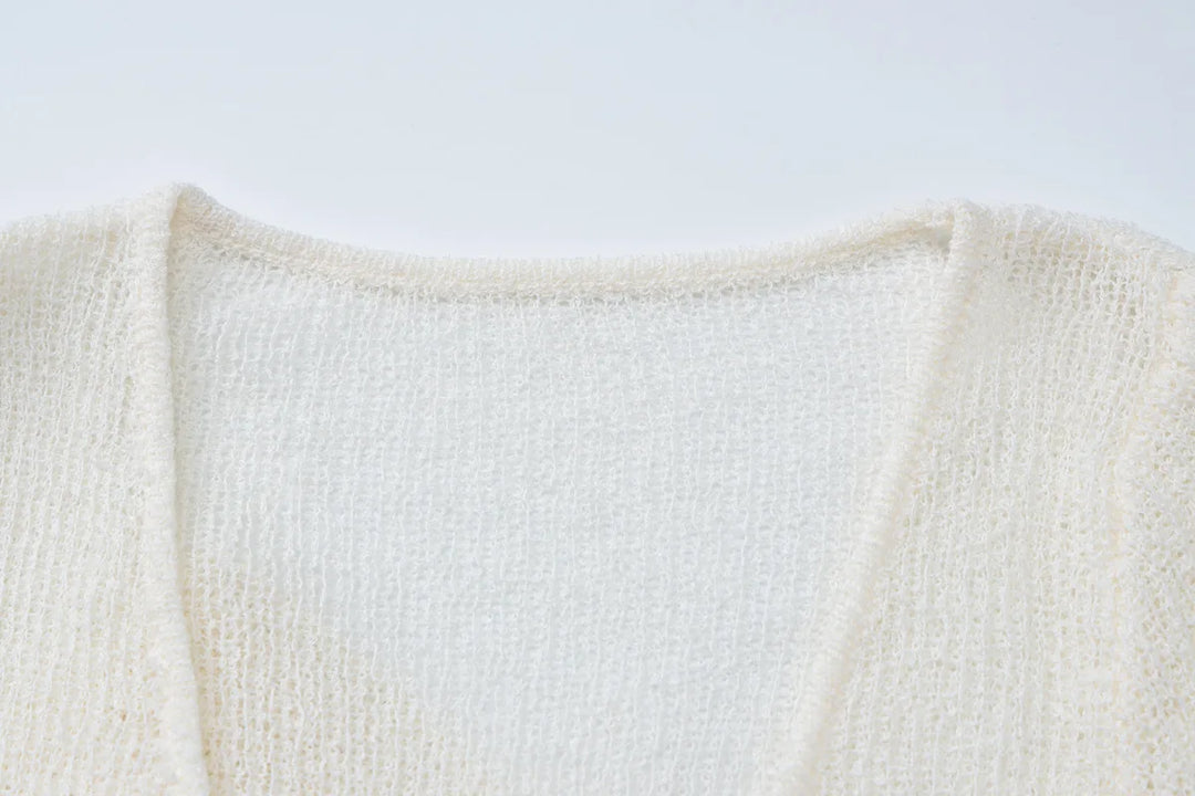 Knitted Maxi Beach Dress - Marina