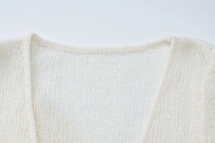 Knitted Maxi Beach Dress - Marina
