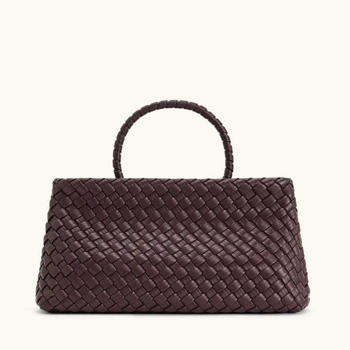 תיק דמוי עור בעיצוב מחוספס בעיטור אבזם