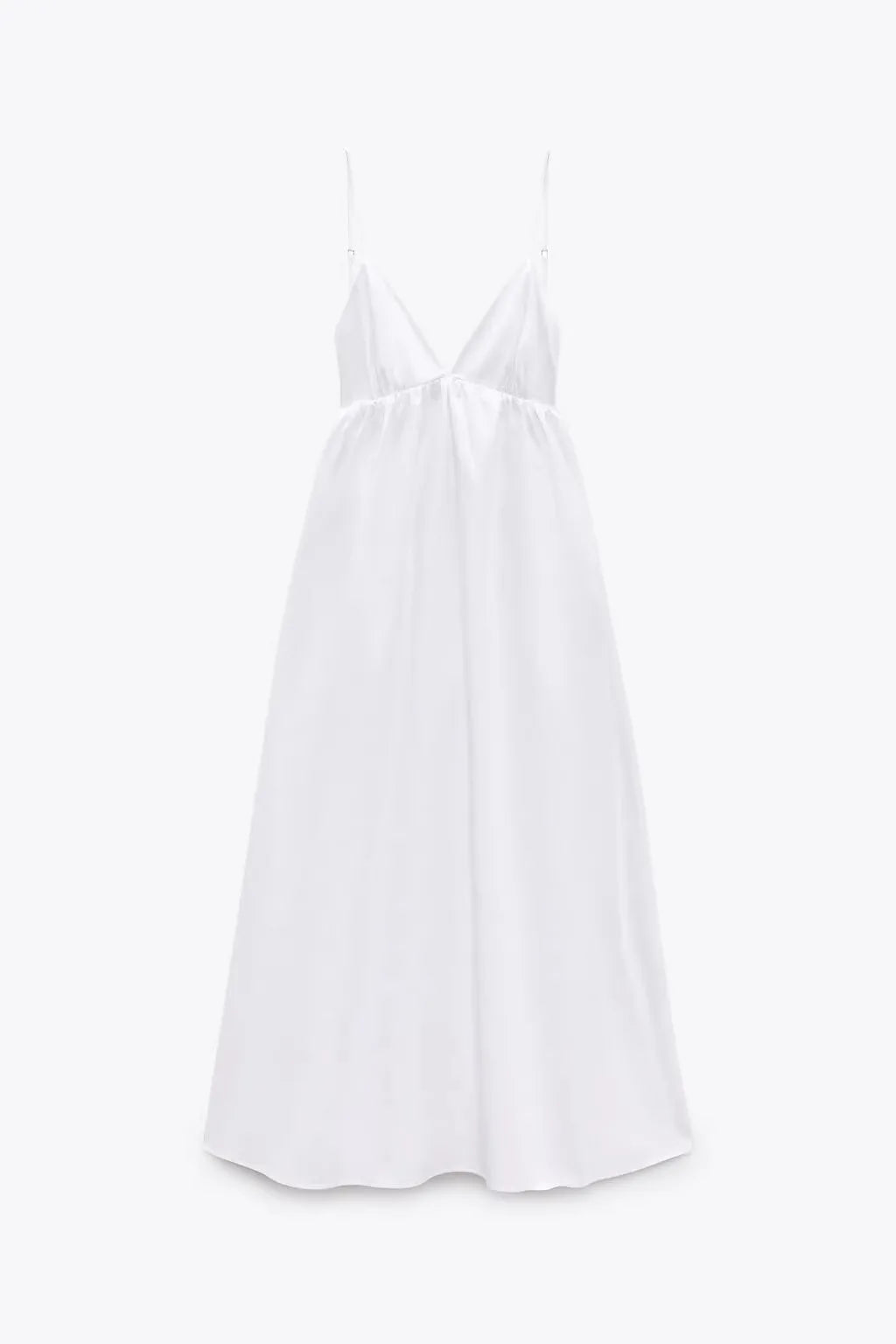 Lightweight Maxi Dress with Open Back - Leah