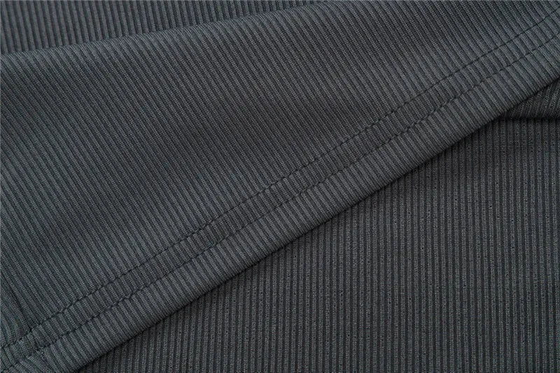 Modest knitted A-line maxi dress with waist ties - Liri