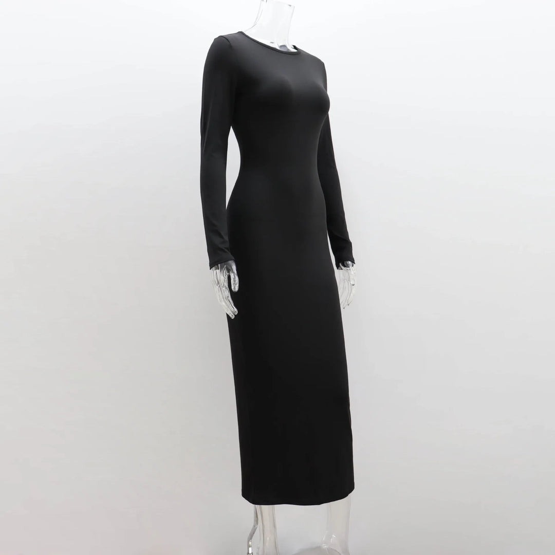 Fitted Shaping Maxi Dress - Matilda