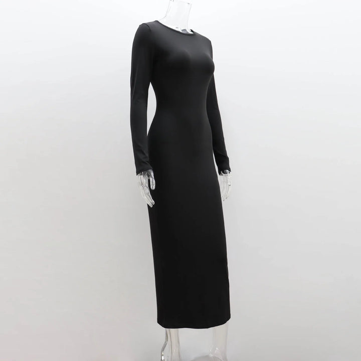 Fitted Shaping Maxi Dress - Matilda
